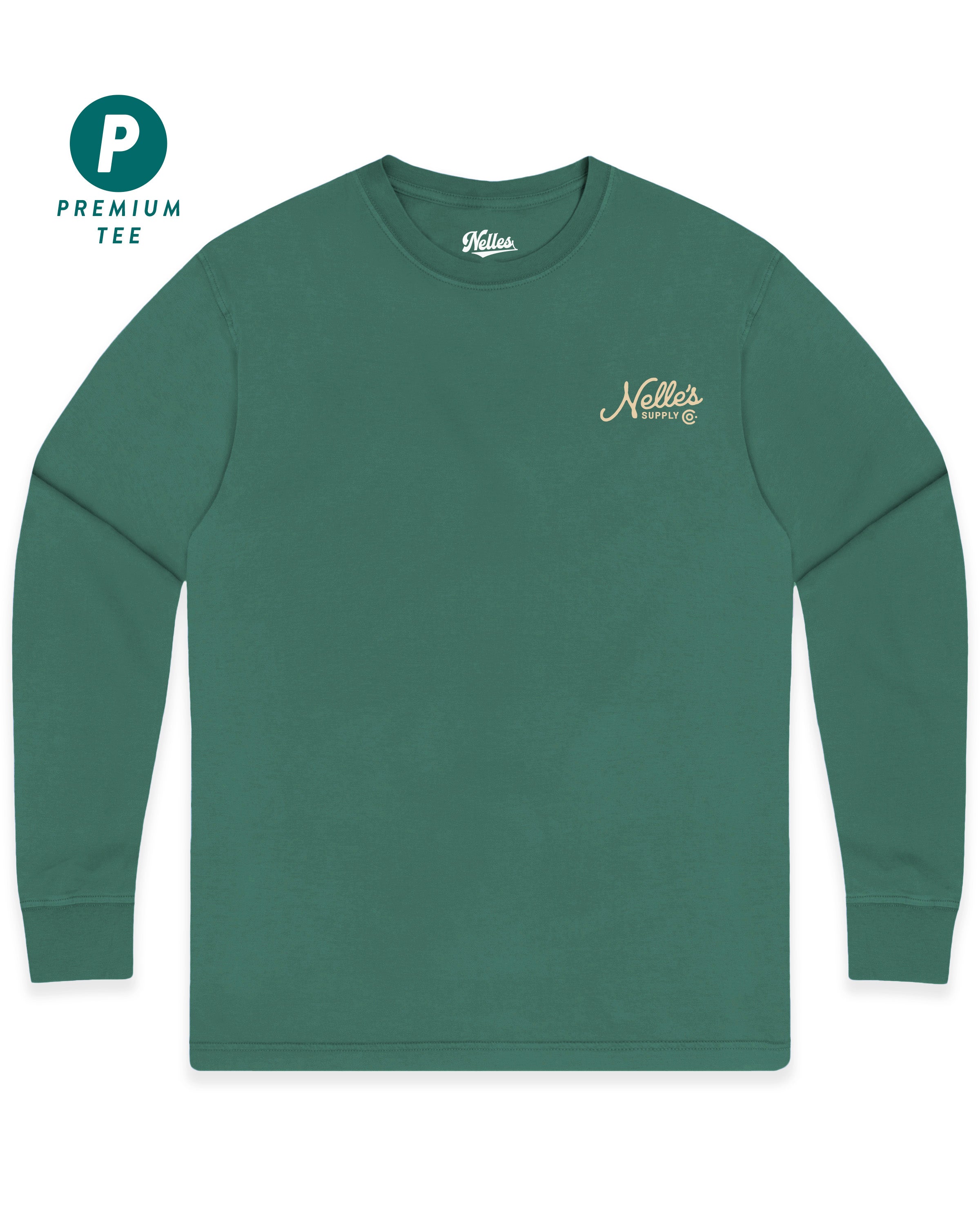 Winter Badge Long Sleeve Premium Tee Nelle s